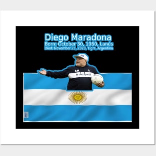 Diego Maradona T-Shirt Posters and Art